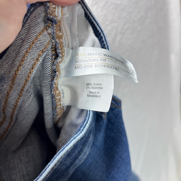 Lane Bryant Mid Rise Boyfriend Flex Magic Jeans Womens 14 Plus size Stretch 2019 - Picture 3 of 9